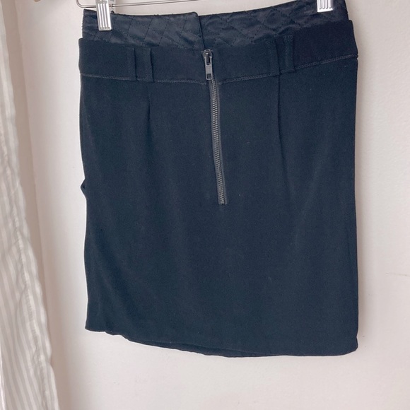 THE KOOPLES black trouser skirt - Picture 4 of 5